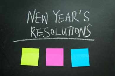 New Year's resolutions